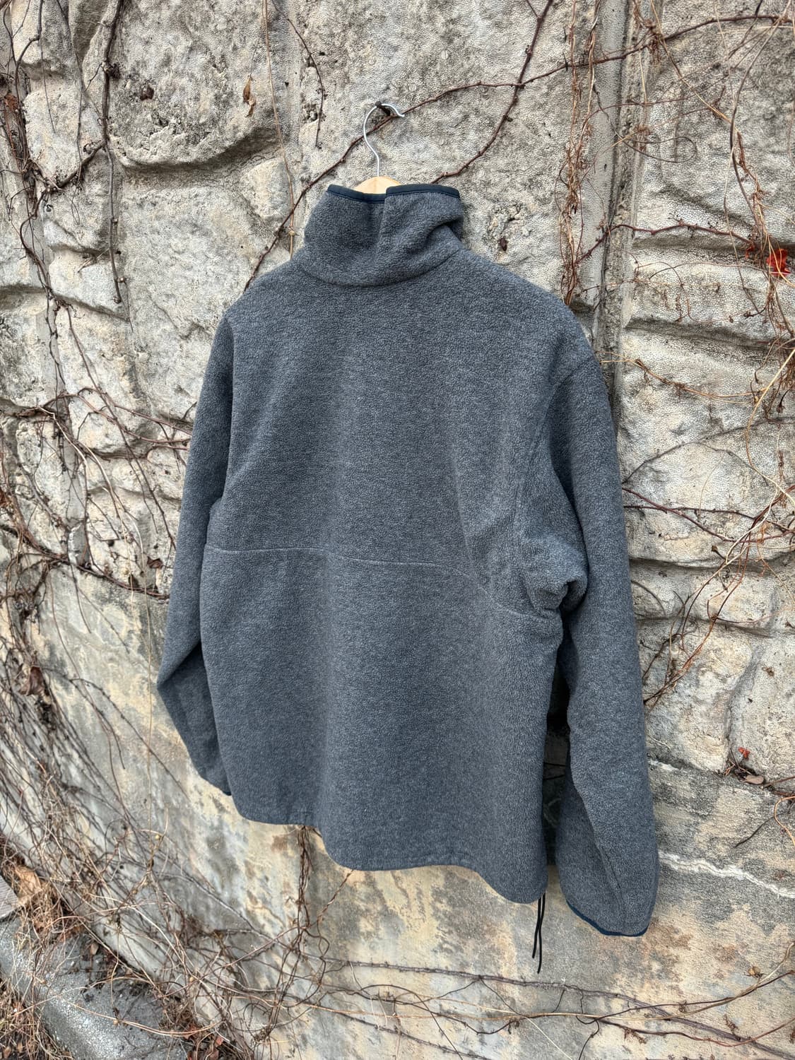 80s 파타고니아 usa 초창기 글리쉐이드 플리스 후리스 자켓 그레이 상품이미지4