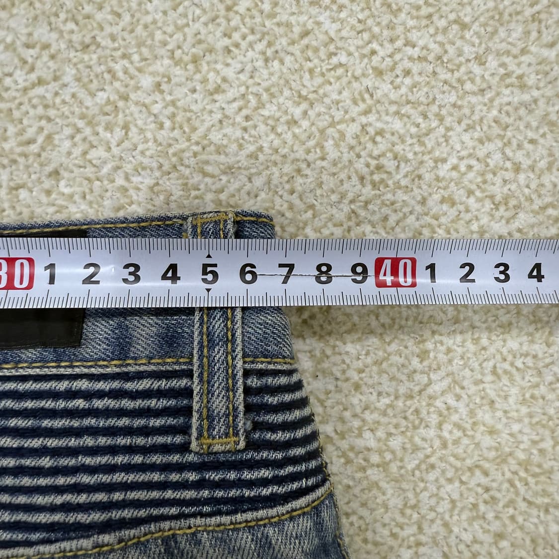 [48] 발망 워싱 바이커 데님팬츠 0108T1 상품이미지7