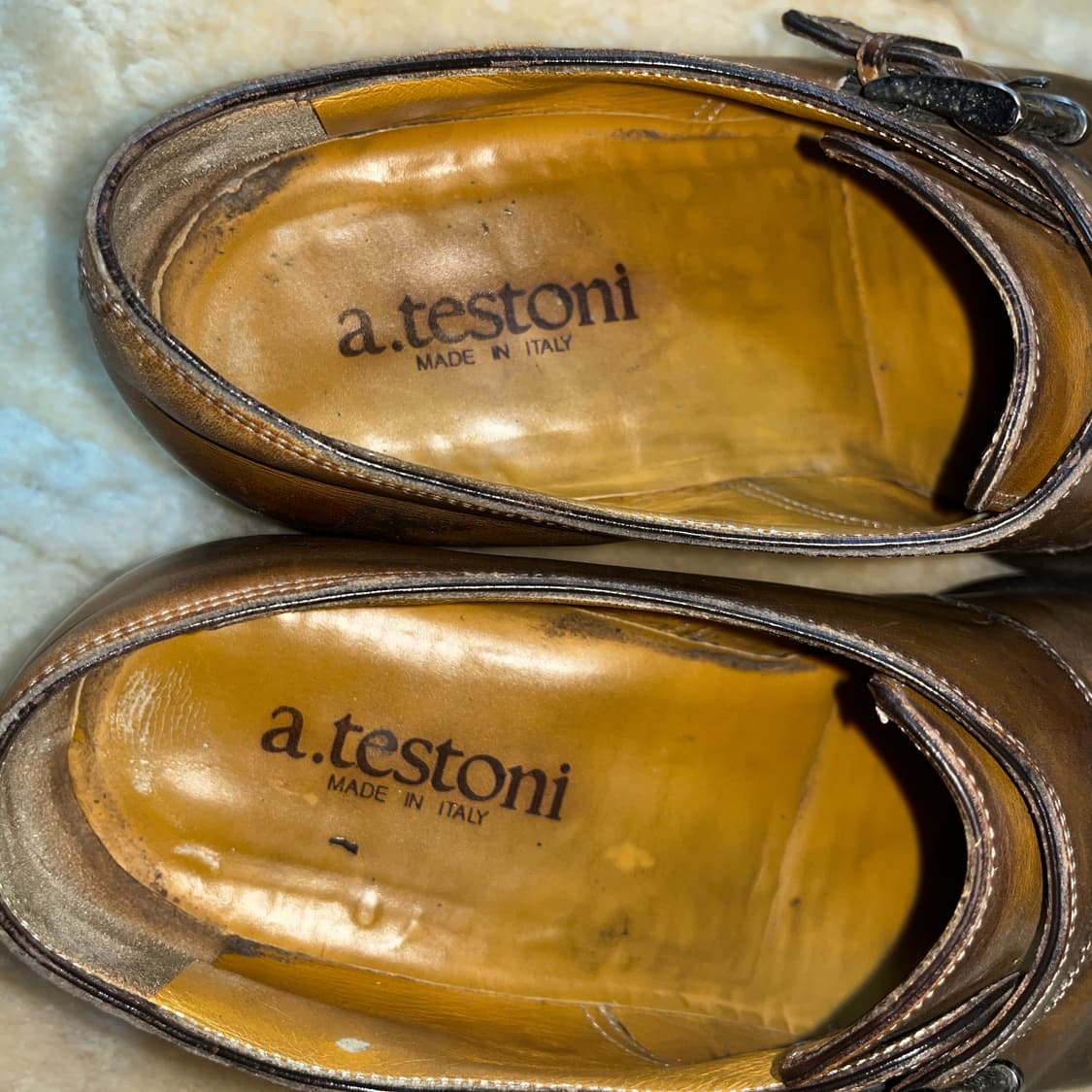 a.testoni Made in Italy 몽크 스트랩 상품이미지7