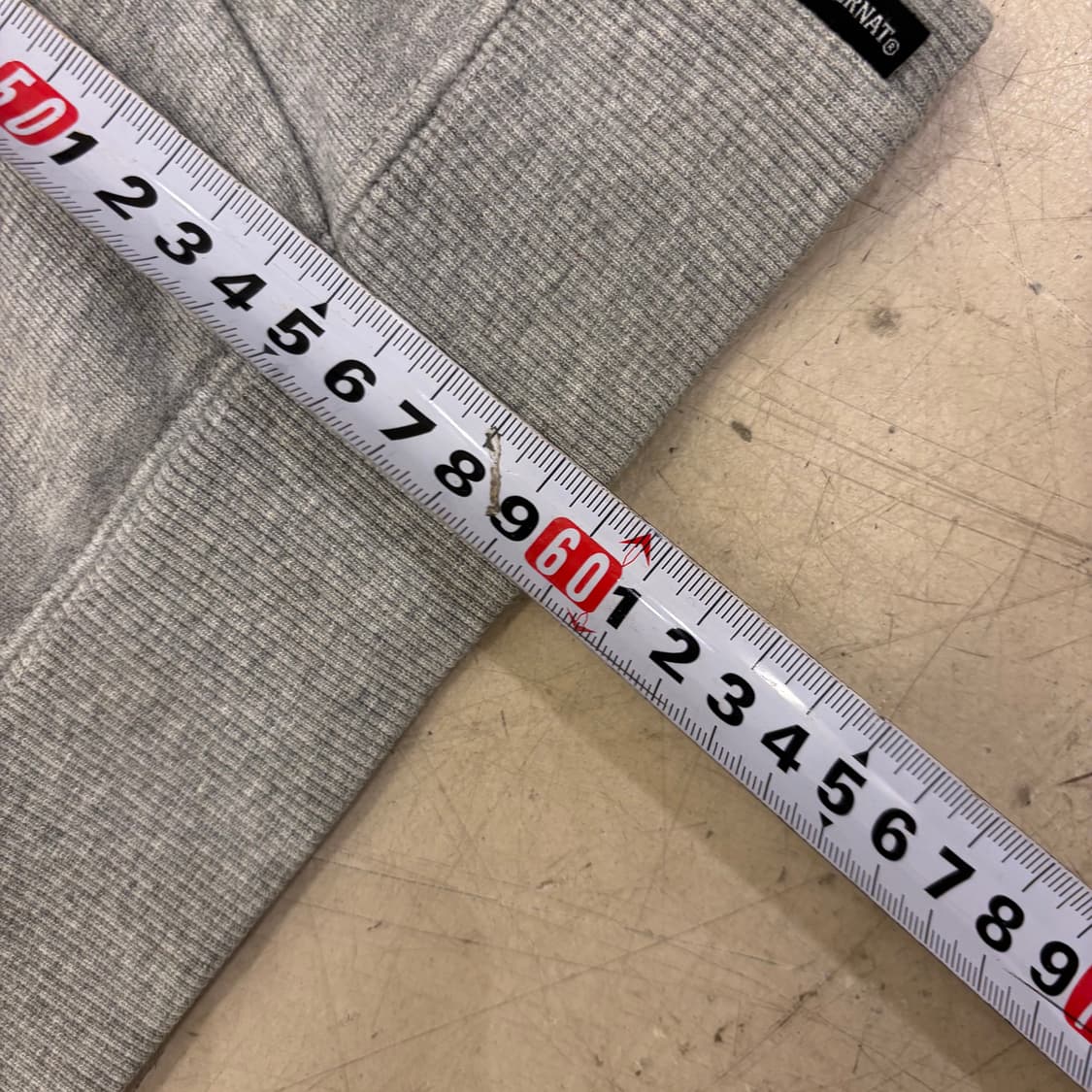 커버낫 그레이 스몰로고 후드집업 상품이미지4