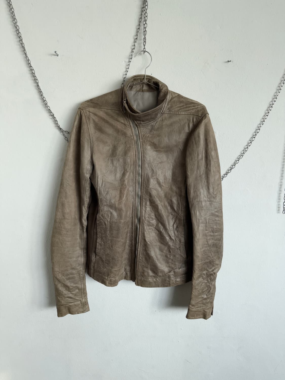 릭오웬스 10FW 몰리노 레더자켓 상품이미지3