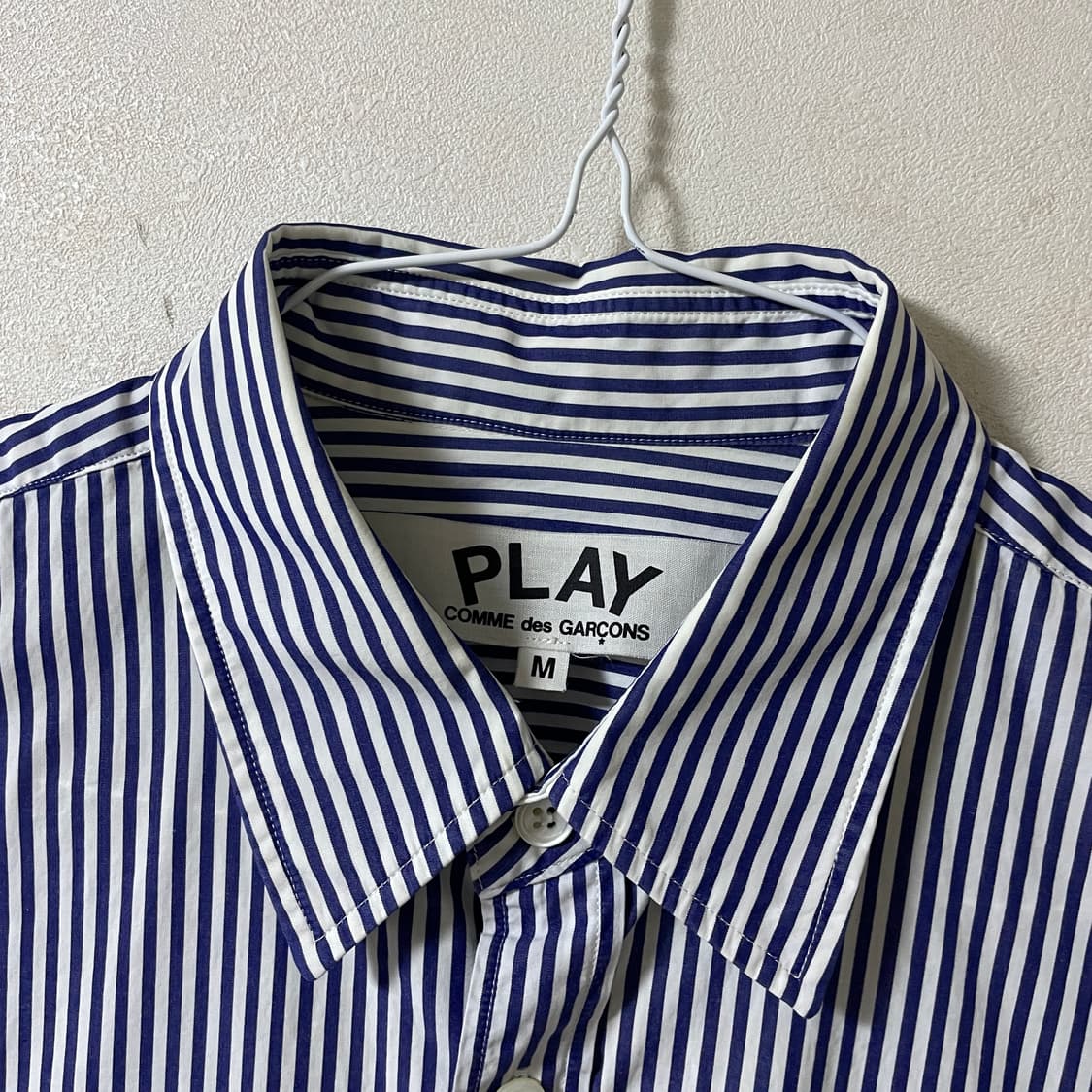 꼼데가르송 남성 스트라이프 셔츠 M (남성 95-슬림  상품이미지6