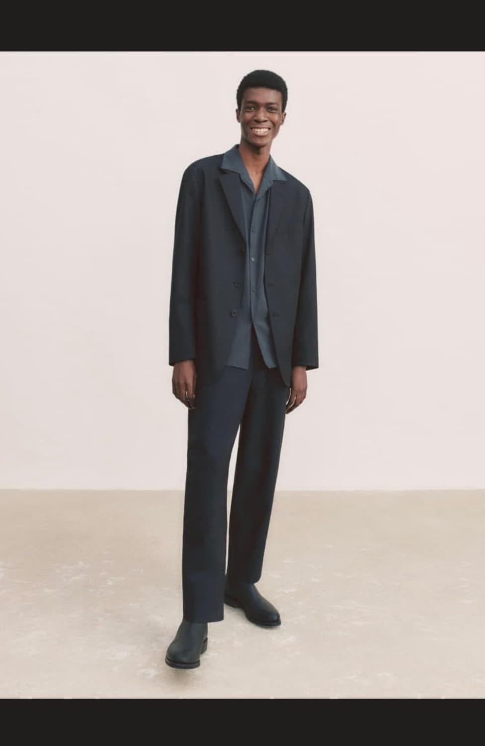 택포) 유니클로U 레귤러 테이퍼드 셋업 상품이미지1