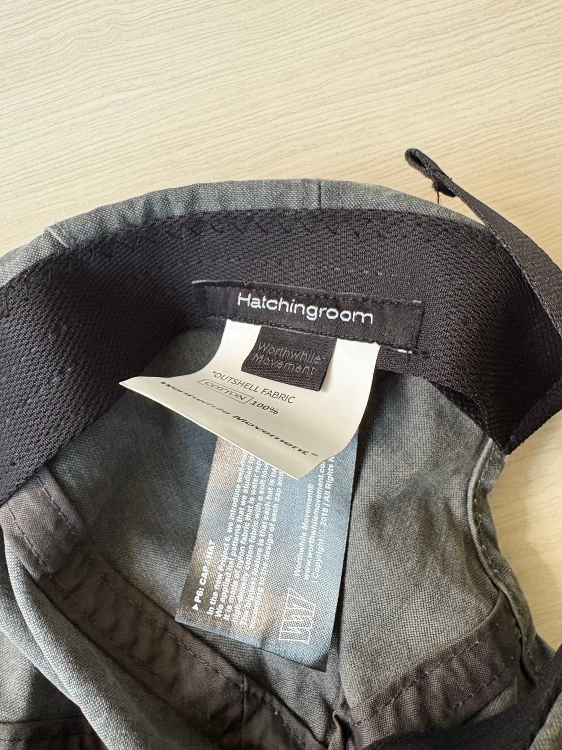 해칭룸 옵티션 캡 2.0 (빈티지 블랙) 상품이미지2