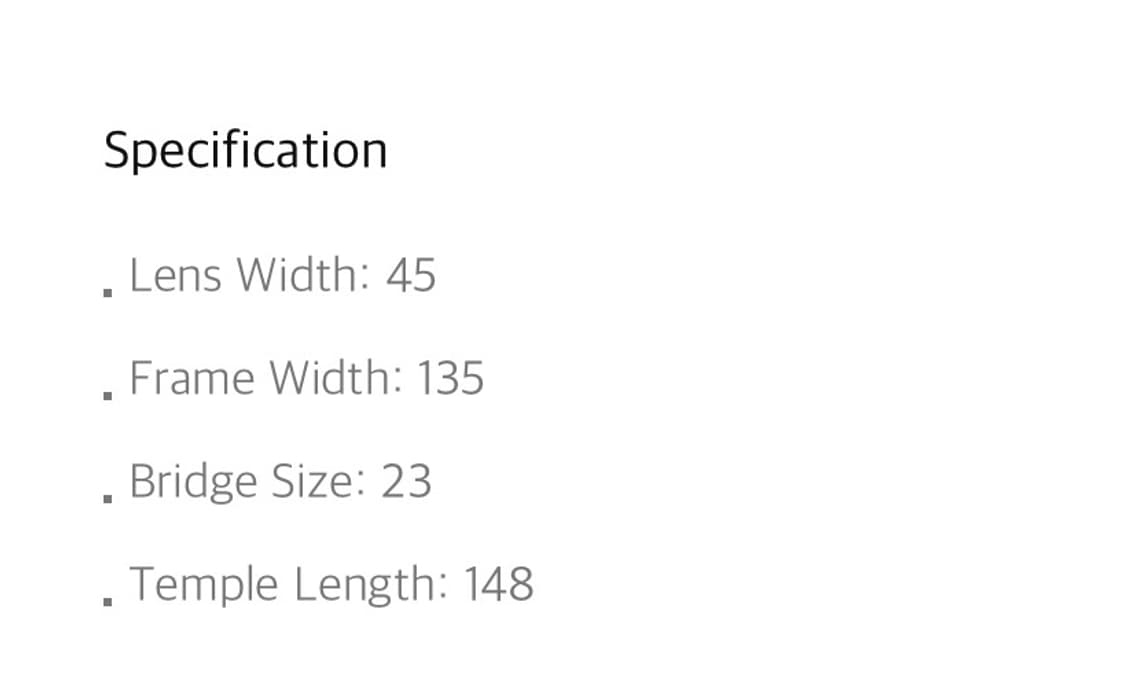 스펙스몬타나 SMO 10-1 안경 상품이미지6