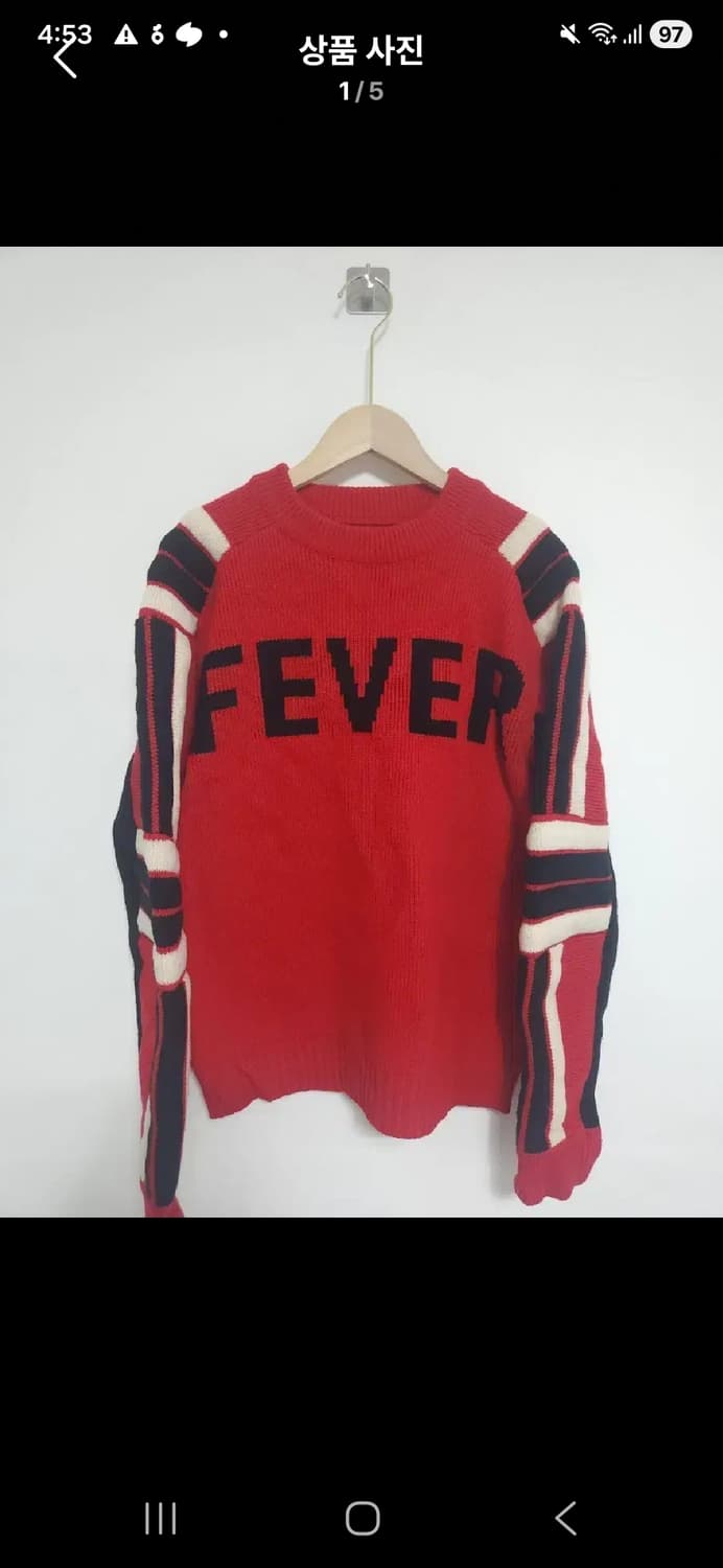 ZADIG & VOLTAIRE 쟈딕앤볼테르 울100 FEVER니트s 상품이미지1