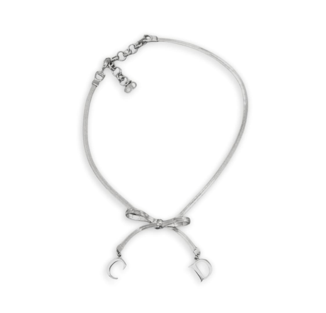 디올 리본 초커 상품이미지4