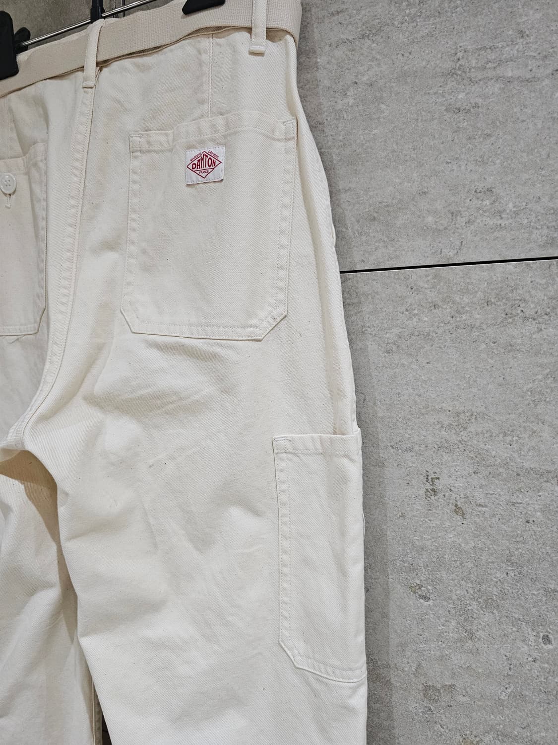 단톤 우먼 벨트 퍼티그 팬츠 34 사이즈 상품이미지8