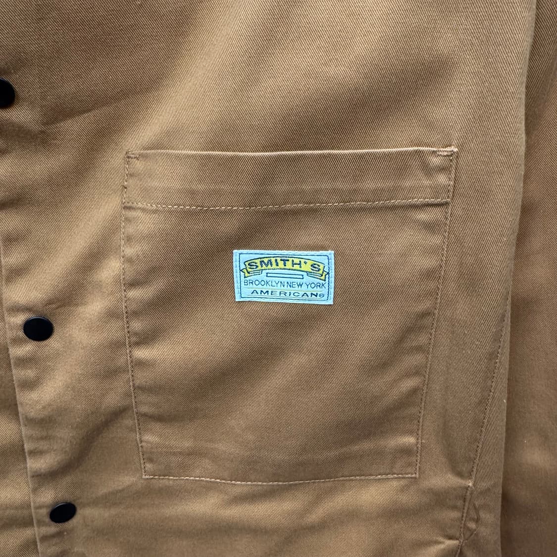 USA VINTAGE 코튼 초어 자켓 전면 포켓 로고 포인트 브라운 상품이미지5
