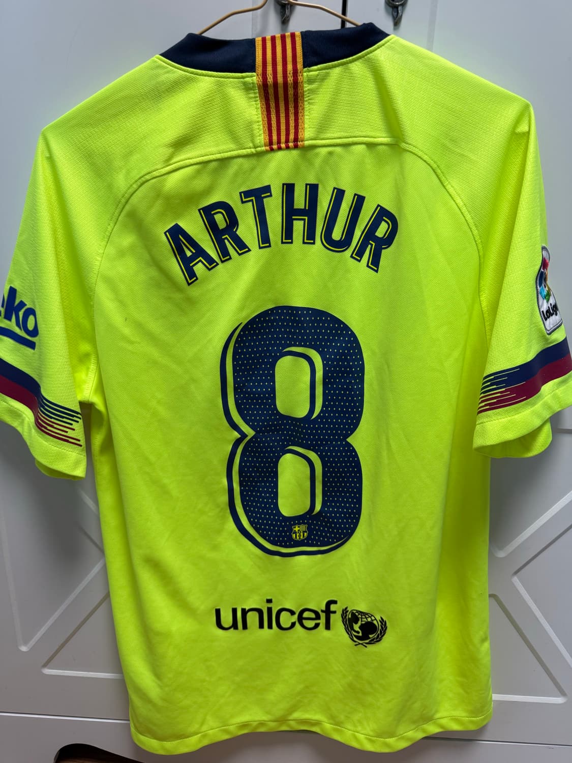 18-19,바르셀로나 아르트루 멜루 유니폼 상품이미지2