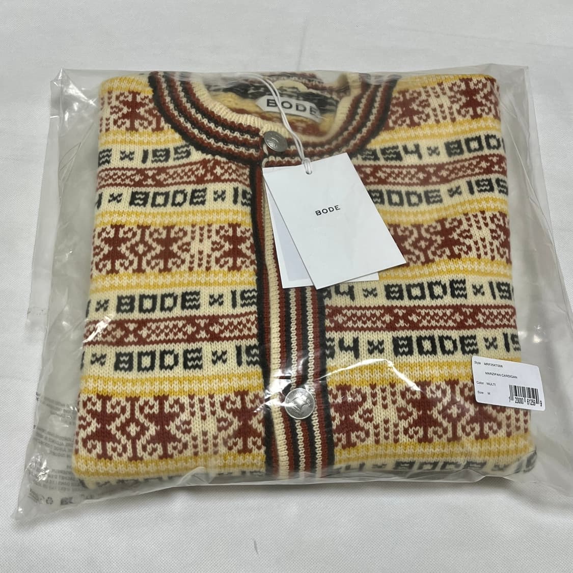 [M]보디 BODE Marzipan 울 집업 가디건 상품이미지6