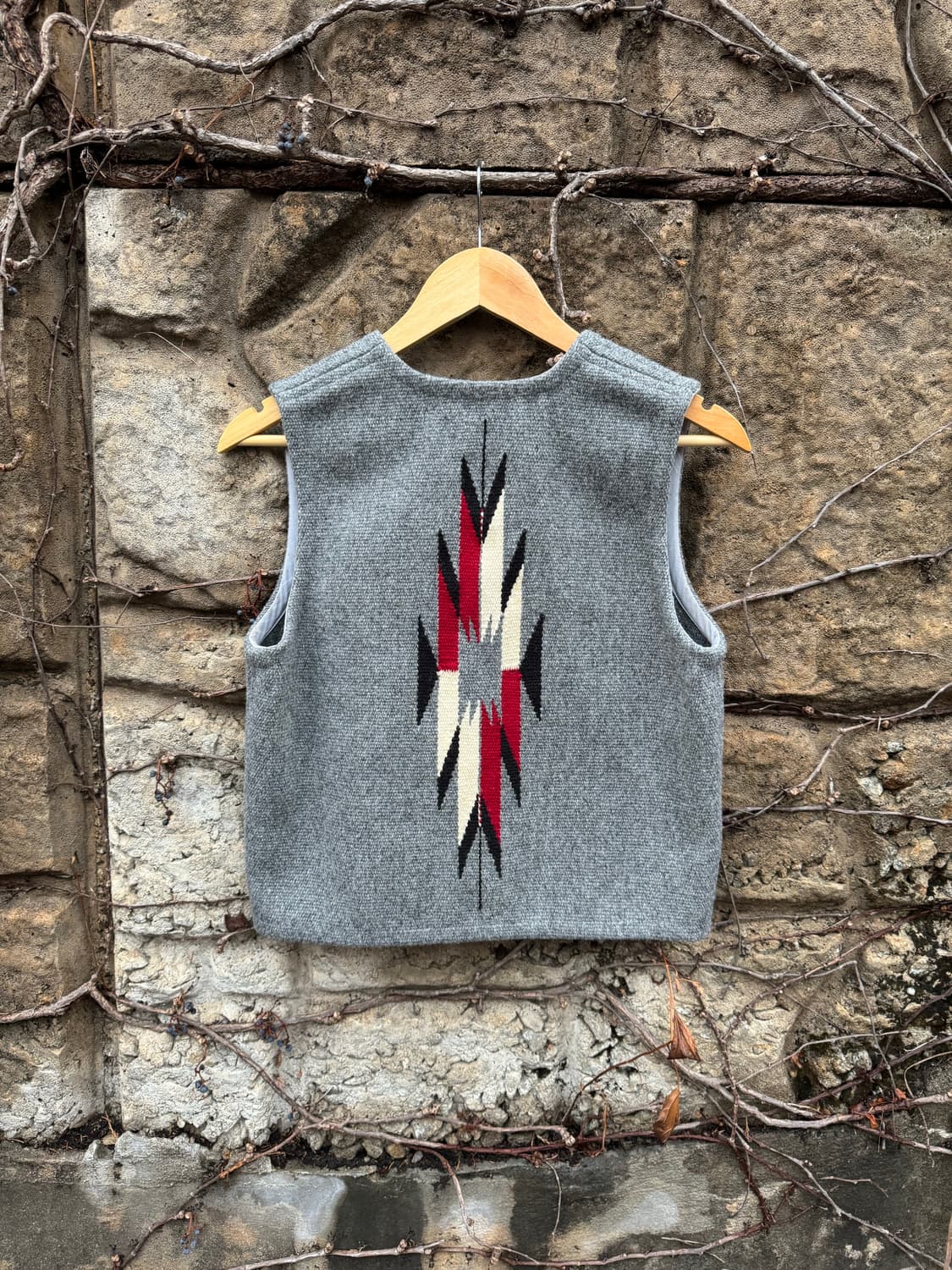 센티넬라 핸드 우븐 울 오르테가 네이티브 무늬 웨스턴 치마요 베스트 상품이미지2