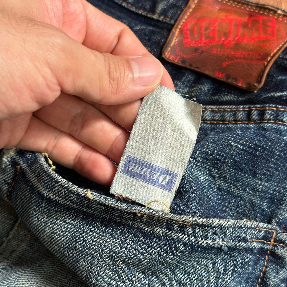 Denime selvedge denim pants 상품이미지9