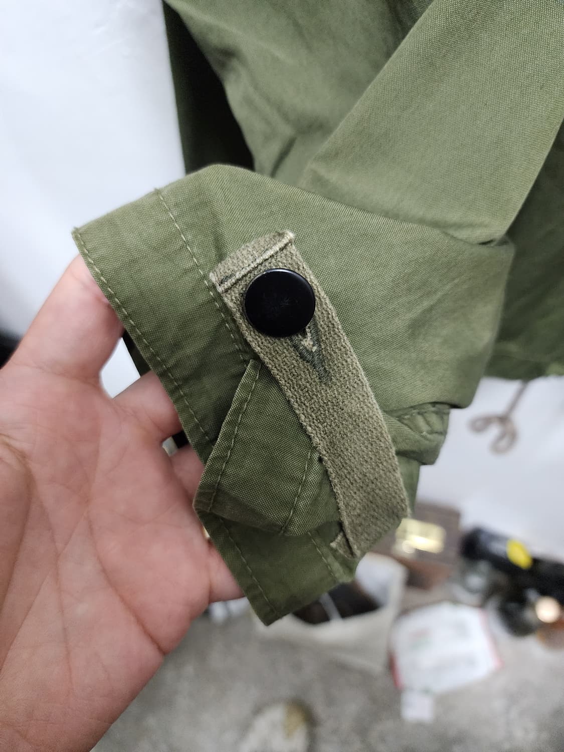 1970s ww2 미군 WYNN U.S.N 밀리터리 덱 파카 상품이미지5