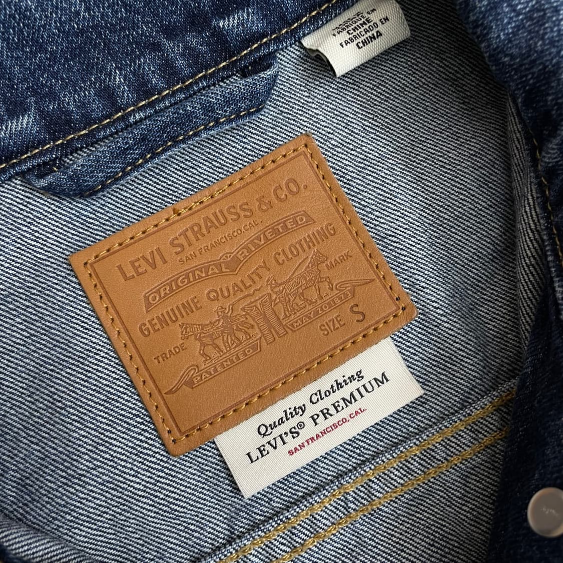 리바이스 Levi’s 트러커 데님 자켓  S  상품이미지2
