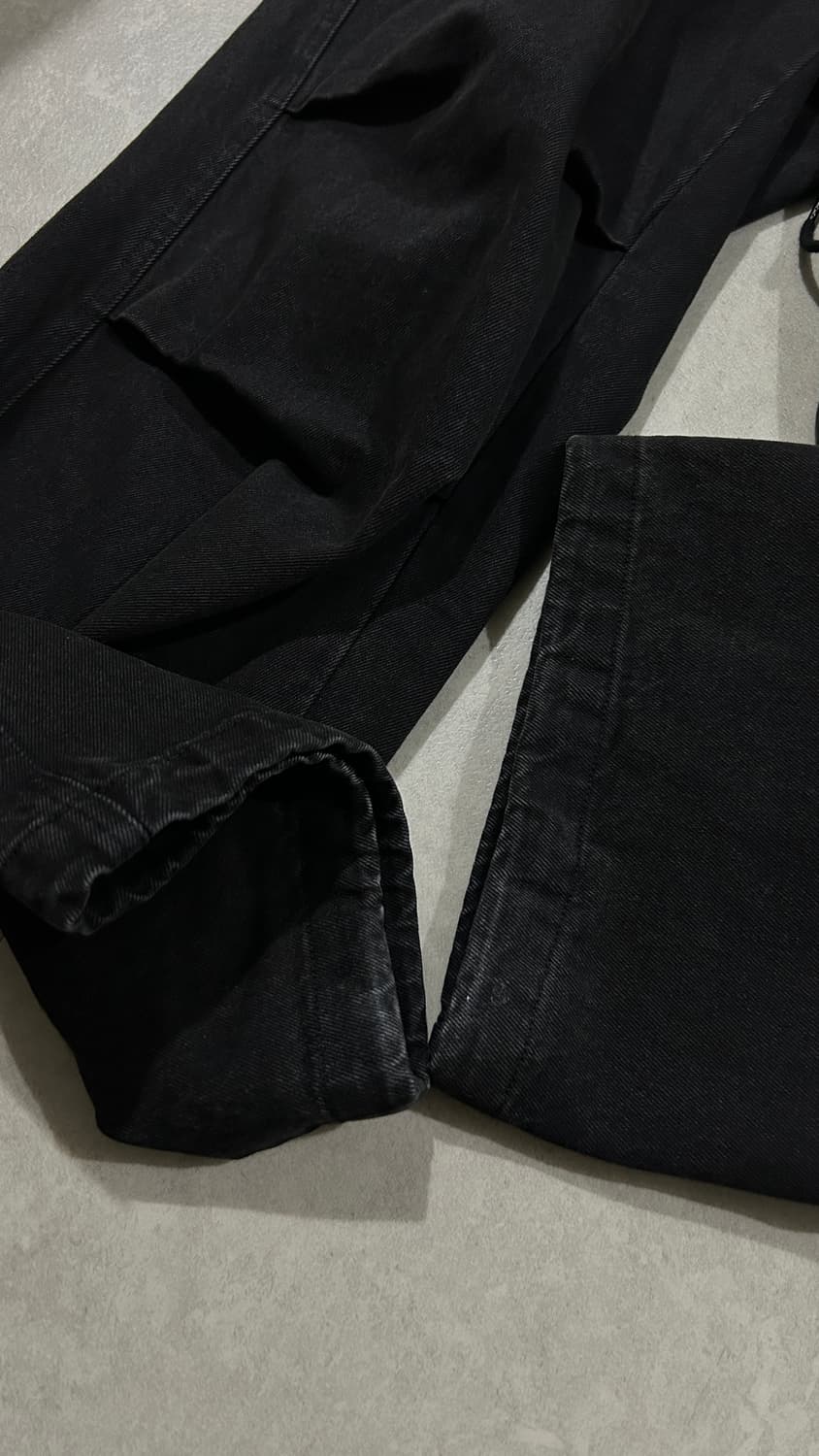 해칭룸 Snow Jeans dusty black XS 판매합니다 상품이미지5