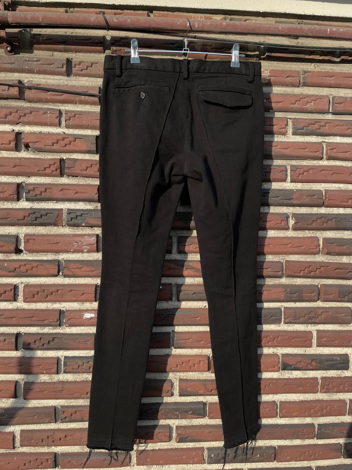 언더커버 블랙 디스트로이 스키니진 2사이즈 상품이미지2