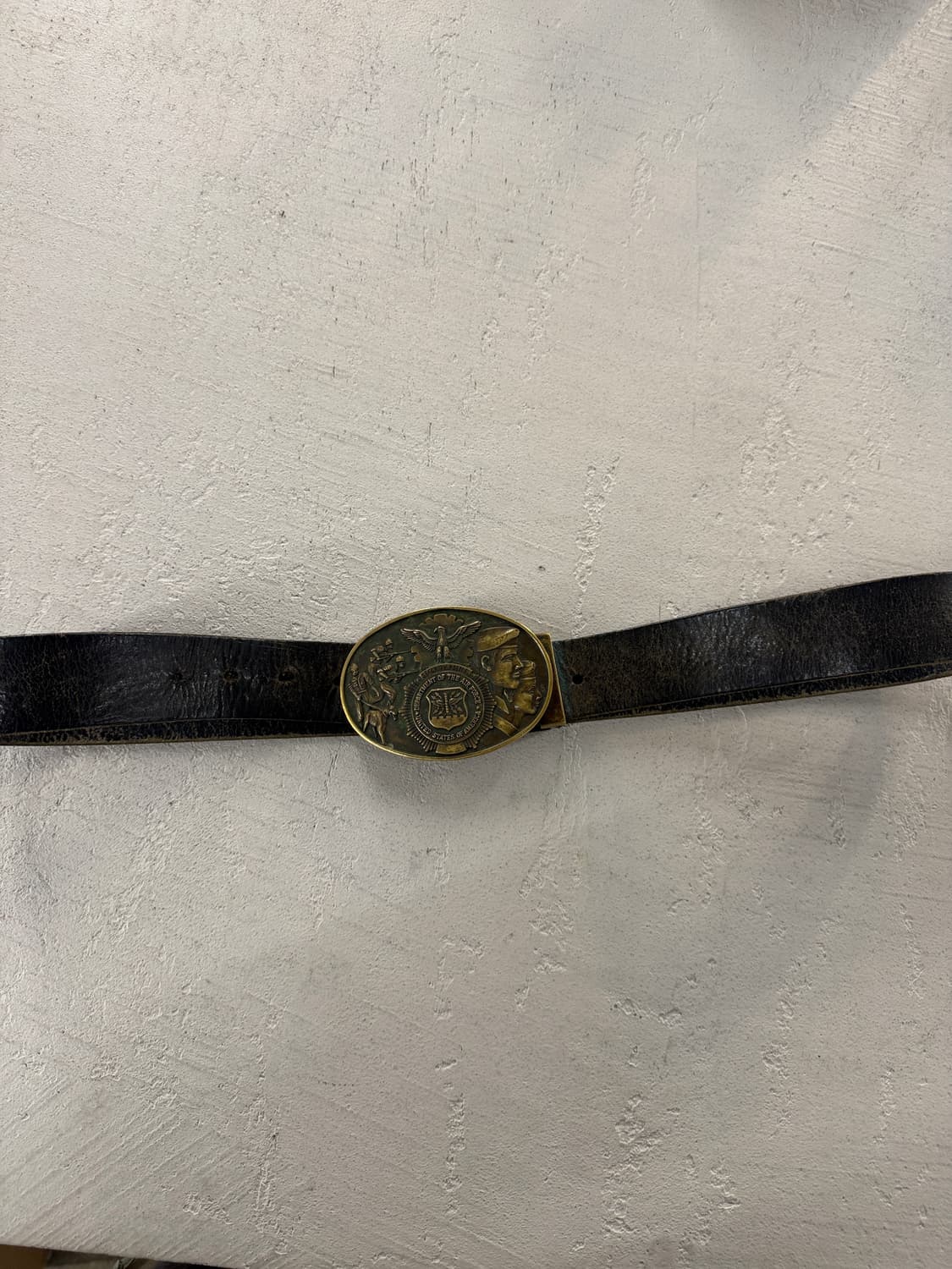 빈티지 미국 공군 보안 경찰 벨트 상품이미지5
