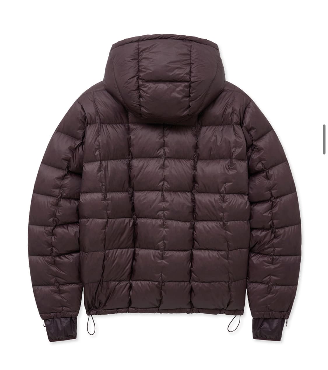 인템포무드 아크틱 경량패딩 L 다크퍼플 상품이미지3