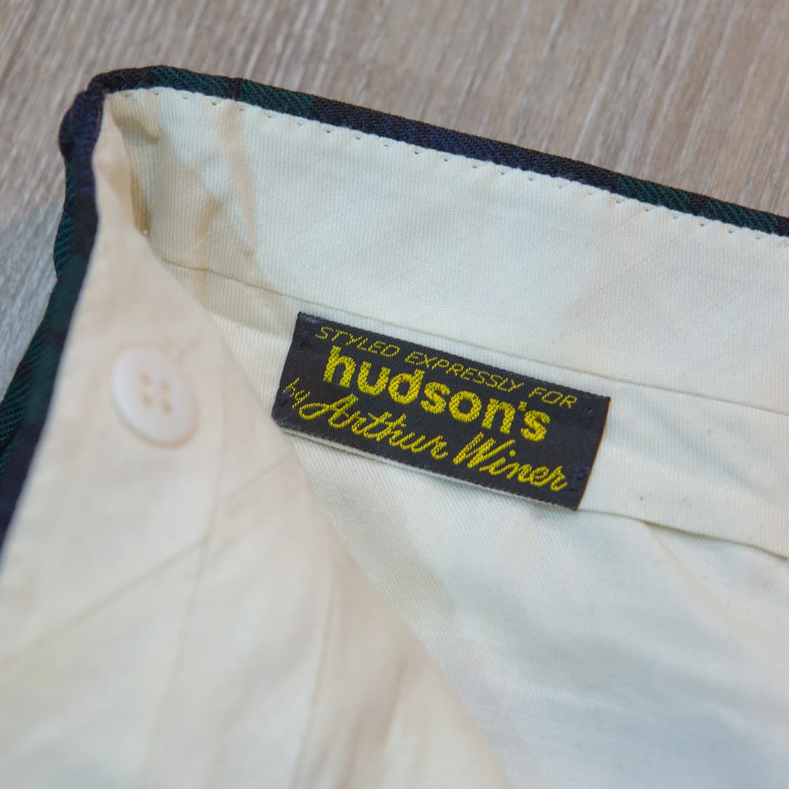 [Rare] 60s Hudson's 블랙와치 타탄 울 트라우저 상품이미지6