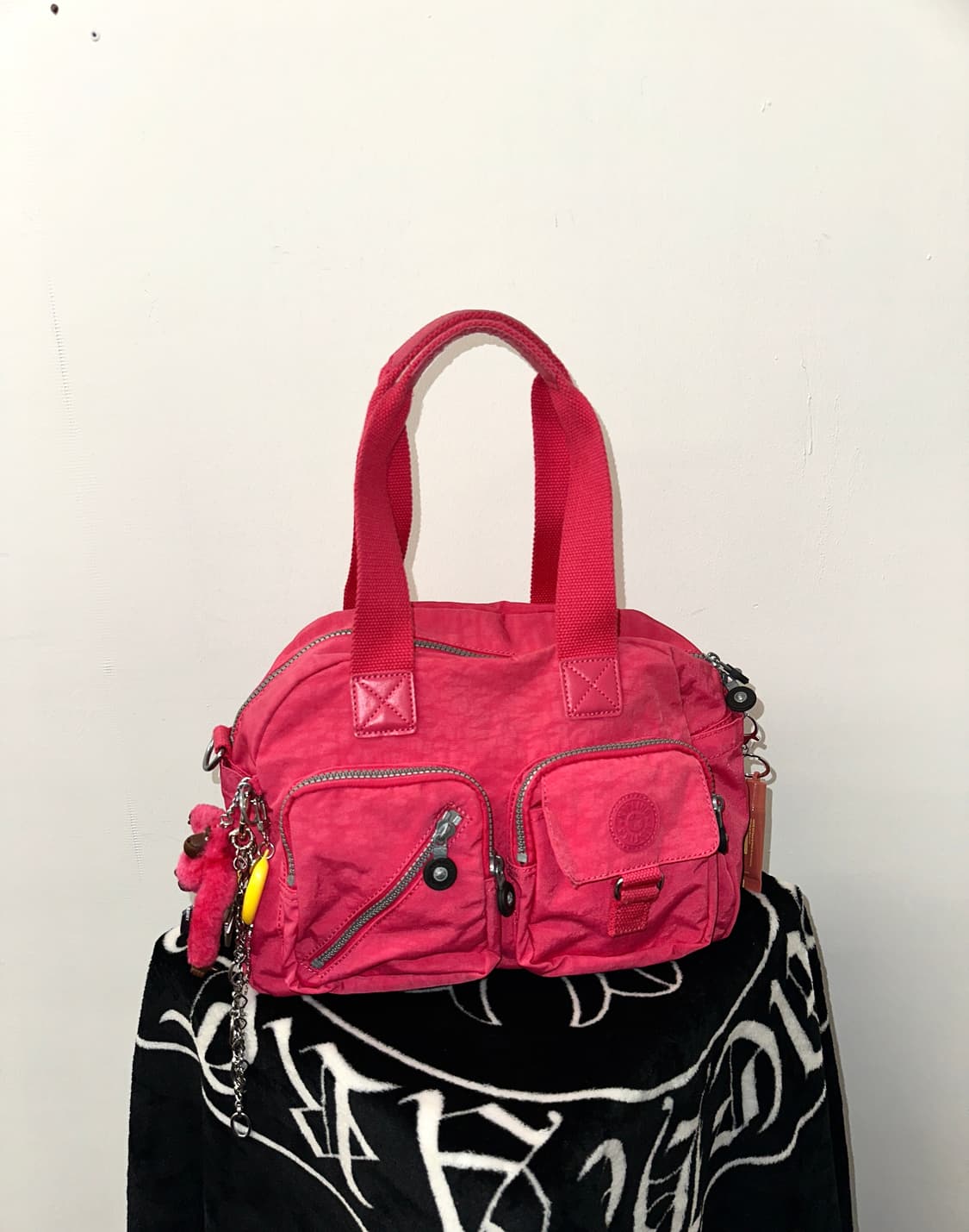 Kipling 고릴라&포켓 크로스백 핑크 상품이미지1