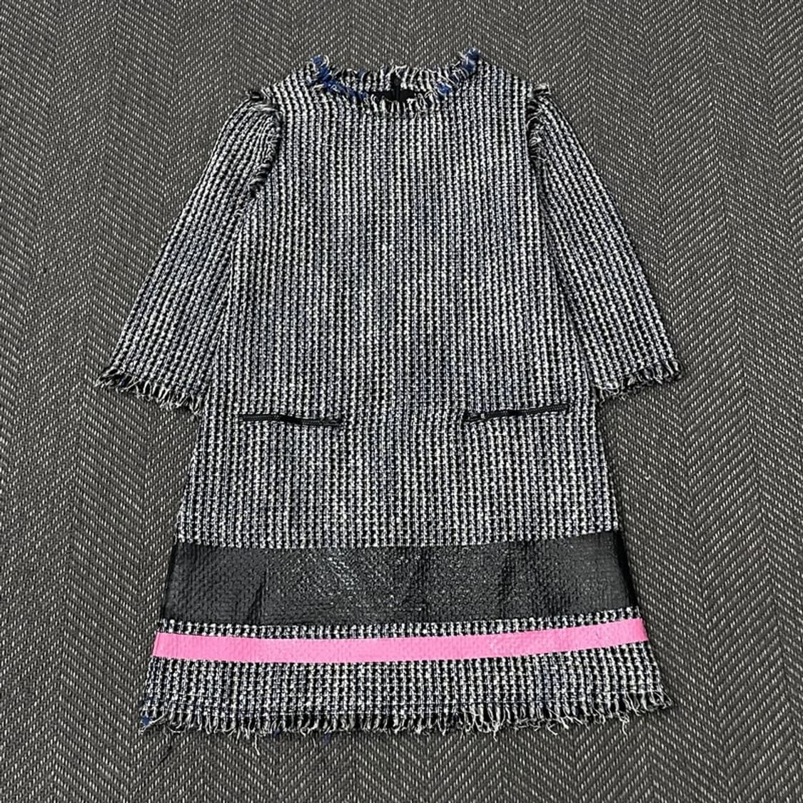 MSGM 트위드 원피스 v0125 상품이미지1