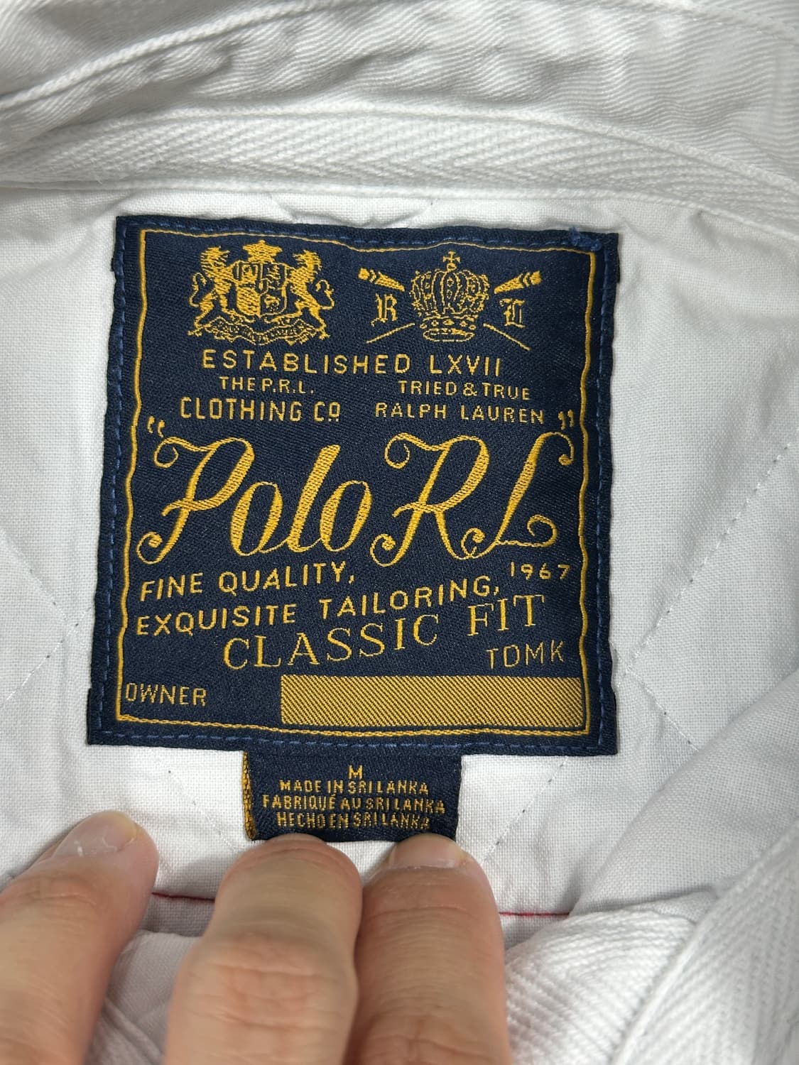 스트라이프 럭비티 긴팔R.L.F.C M사이즈 상품이미지7