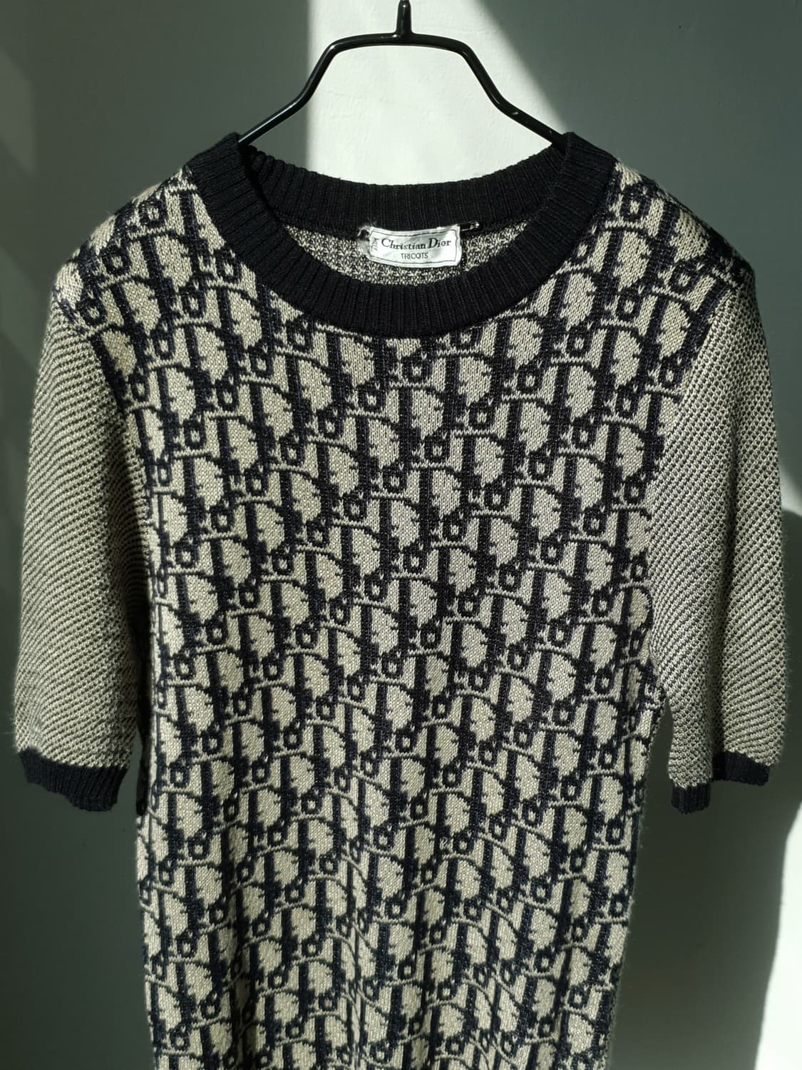 80s Christian Dior Oblique Knit 상품이미지3