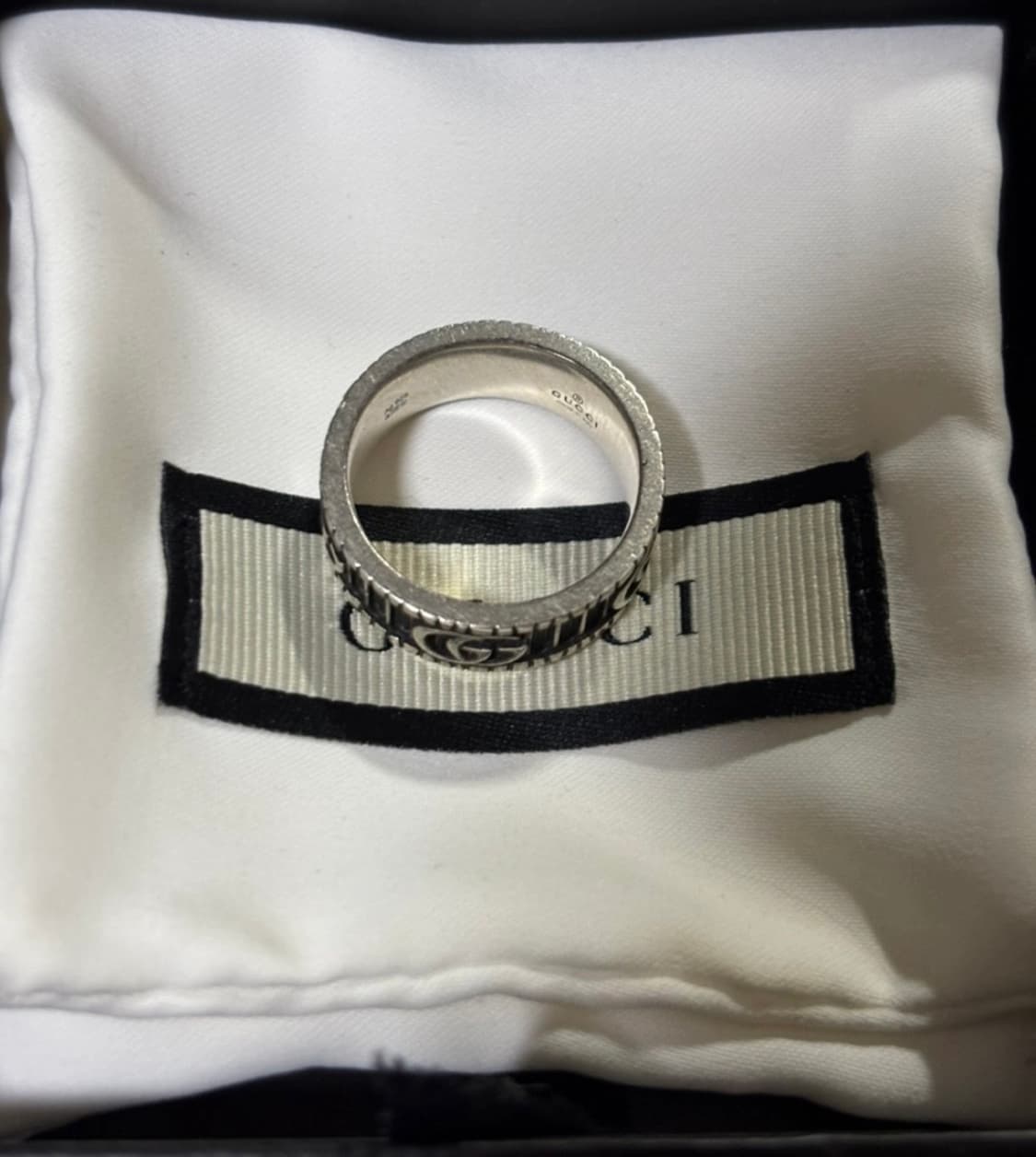 구찌 더블G링 팝니다. 17호  상품이미지4