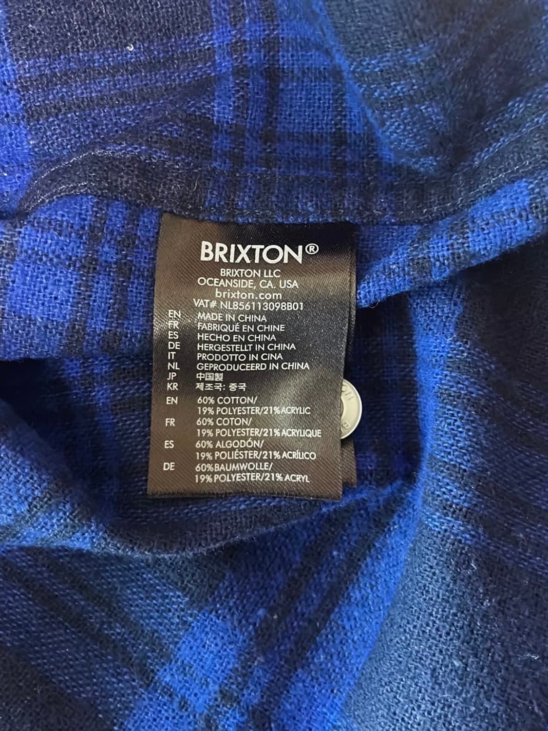 브릭스톤 바워리 플란넬 셔츠 상품이미지6