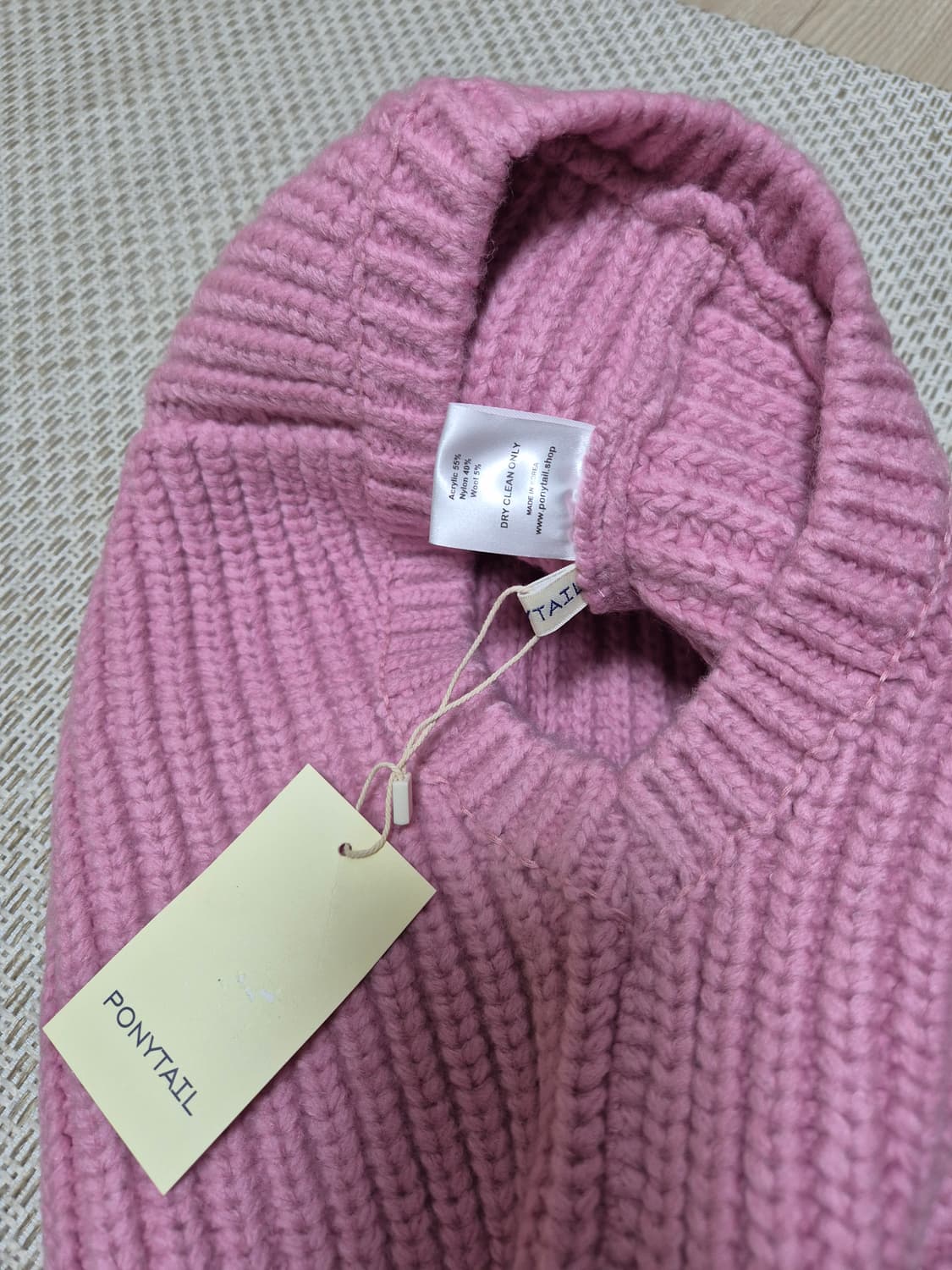 (새제품) 포니테일 바라클라바 상품이미지4