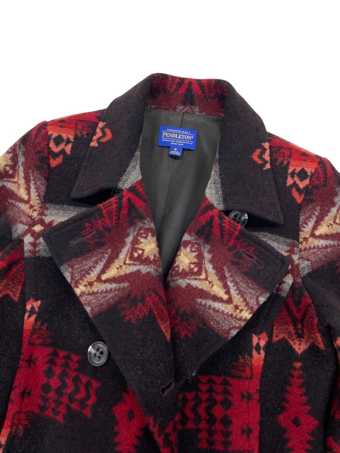 00's 펜들턴 사우스웨스턴 울 더블 코트 상품이미지5