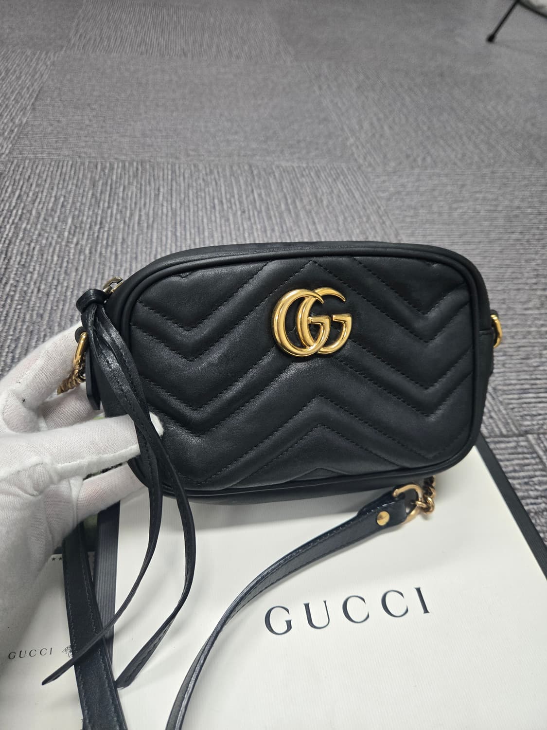 [특가][정품] 구찌 마몬트 GG 숄더백 상품이미지1