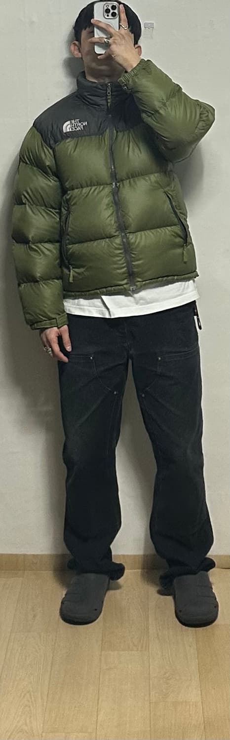 노스페이스 700 눕시 카키 상품이미지7