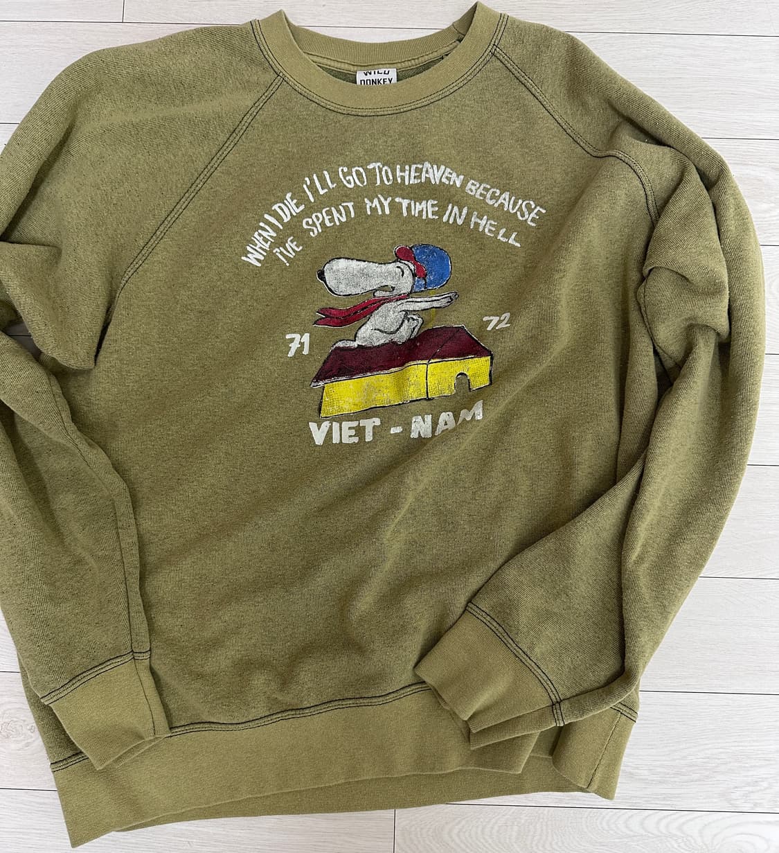 택포) 와일드동키 FR-VIETNAM bottle green L판매 상품이미지1