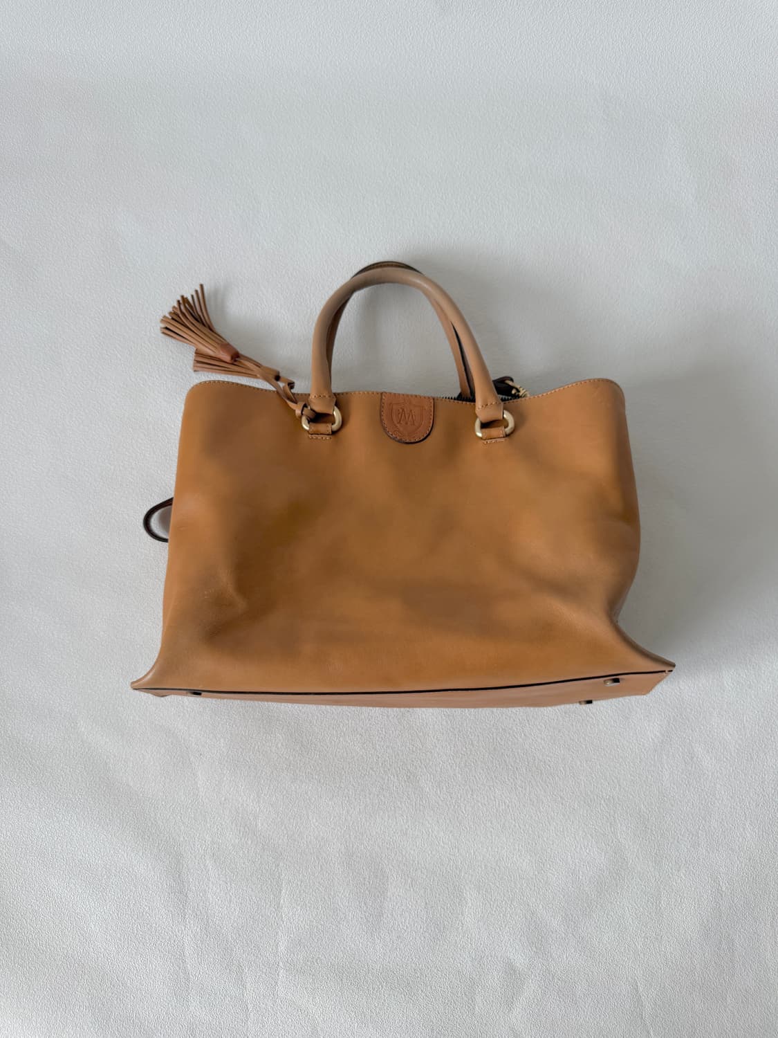 마시모두띠(Massimo Dutti) 레더 토트백(크로스 가능) 상품이미지3