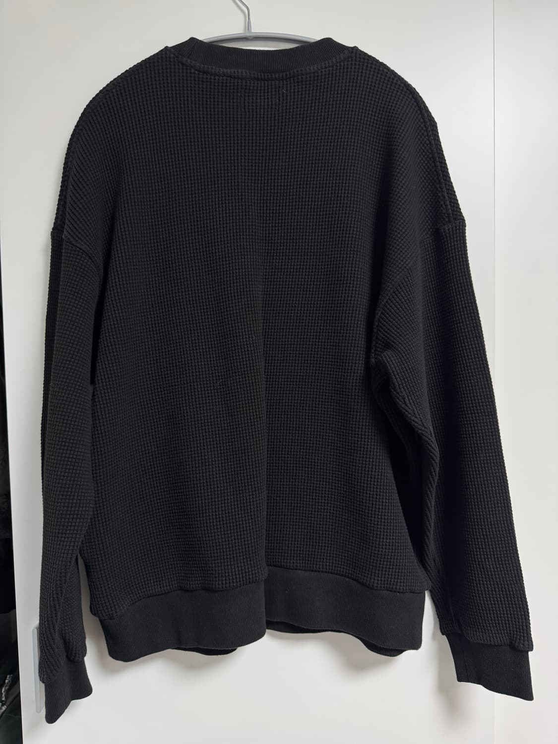 홀리선 와플 코튼 풀오버 니트 s size 상품이미지9