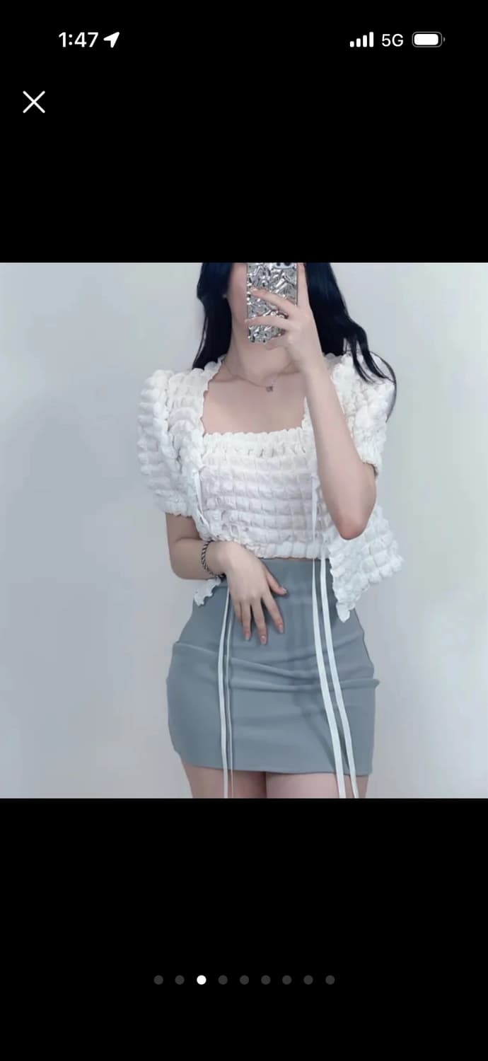 폼폼가디건&탑 세트 새상품 상품이미지1