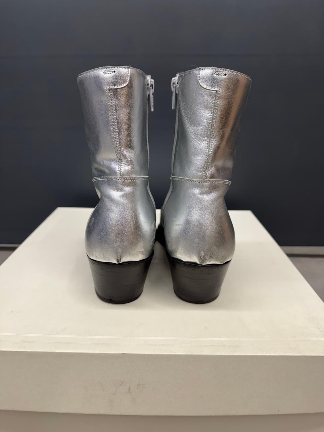 [42]19SS 셀린느 Celine 자크노 60mm 부츠 실버 상품이미지3