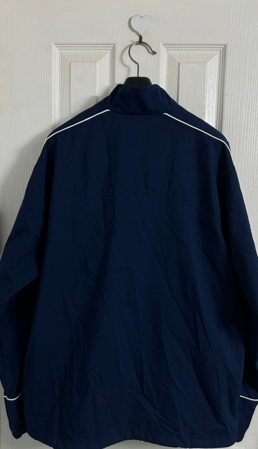나이키 빈티지 파이핑 바람막이 집업 자켓 네이비 상품이미지2