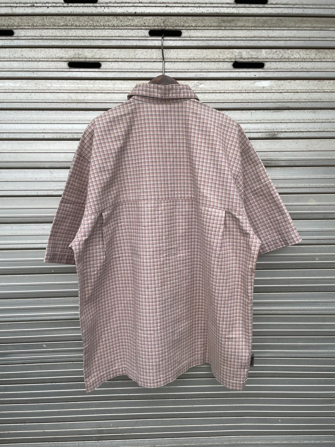 90-00s 00s Bitch Pink Check Zip-Up 상품이미지10
