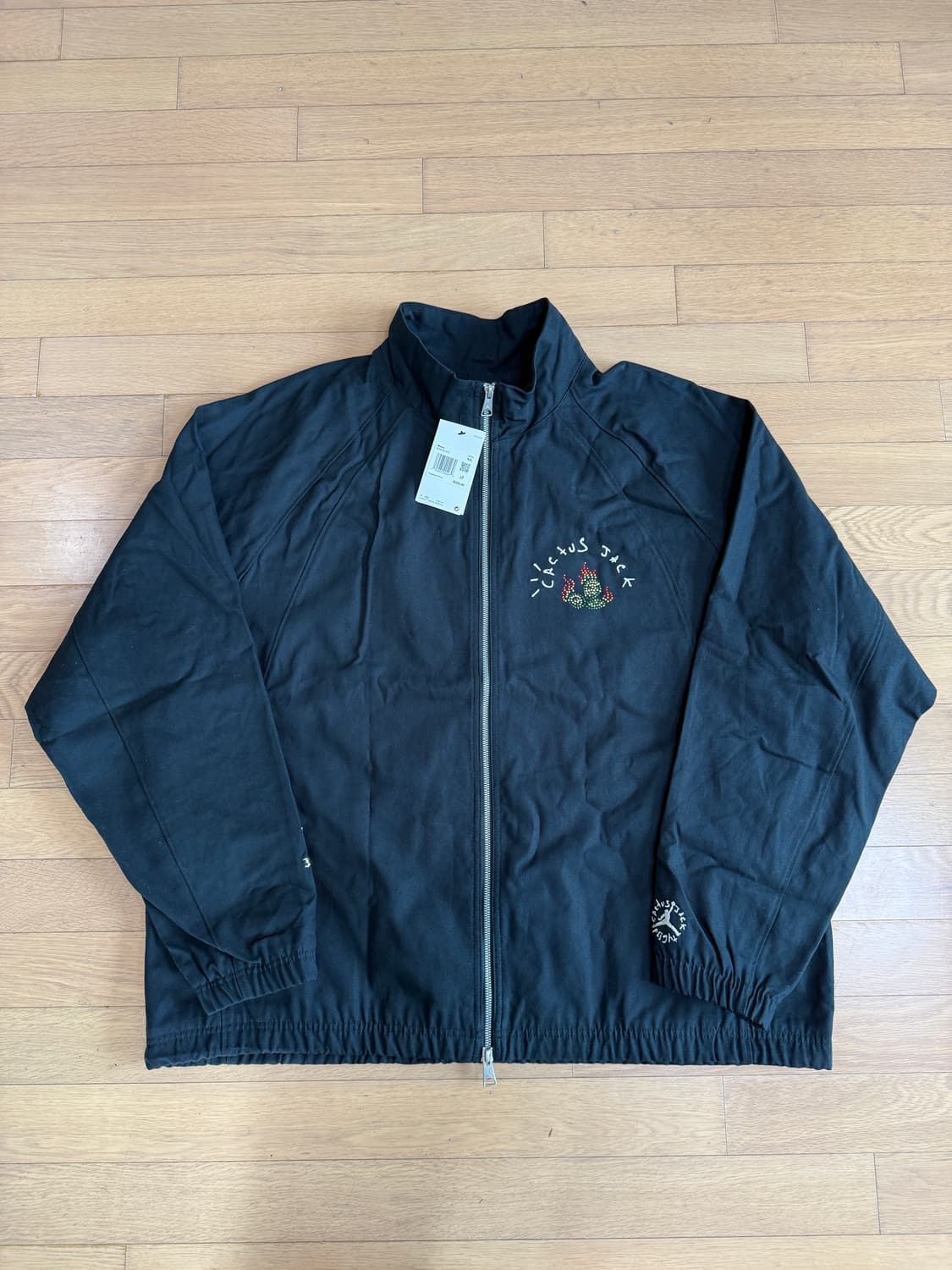 [XXL] 나이키 조던 x 트래비스 스캇 우븐 자켓 블랙 상품이미지1