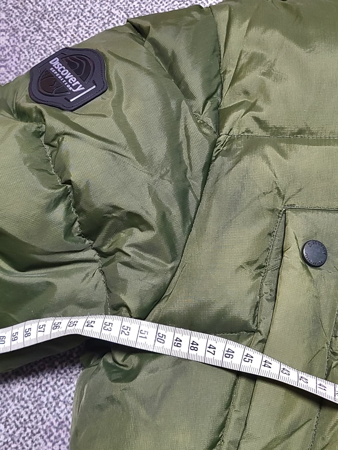 디스커버리 남녀 오리털 포켓 패딩 95  M 상품이미지3