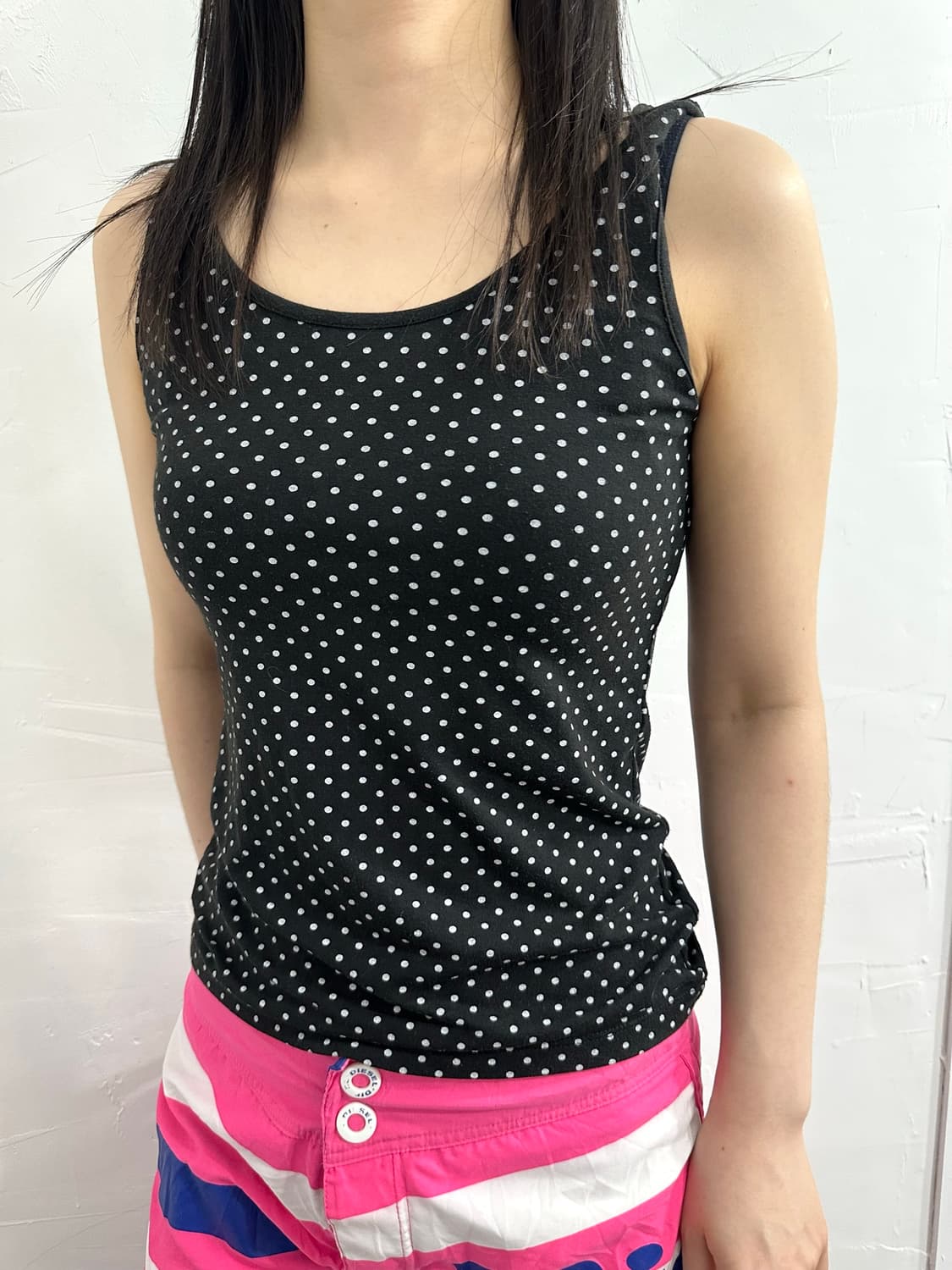 dot sleeveless 상품이미지2