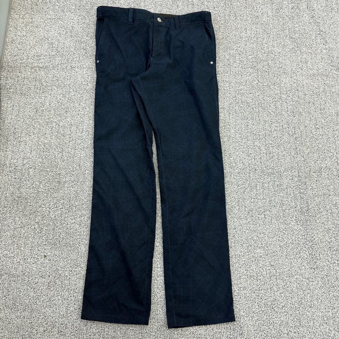 85-115 헤지스 체크 슬랙스 0128H2 상품이미지1