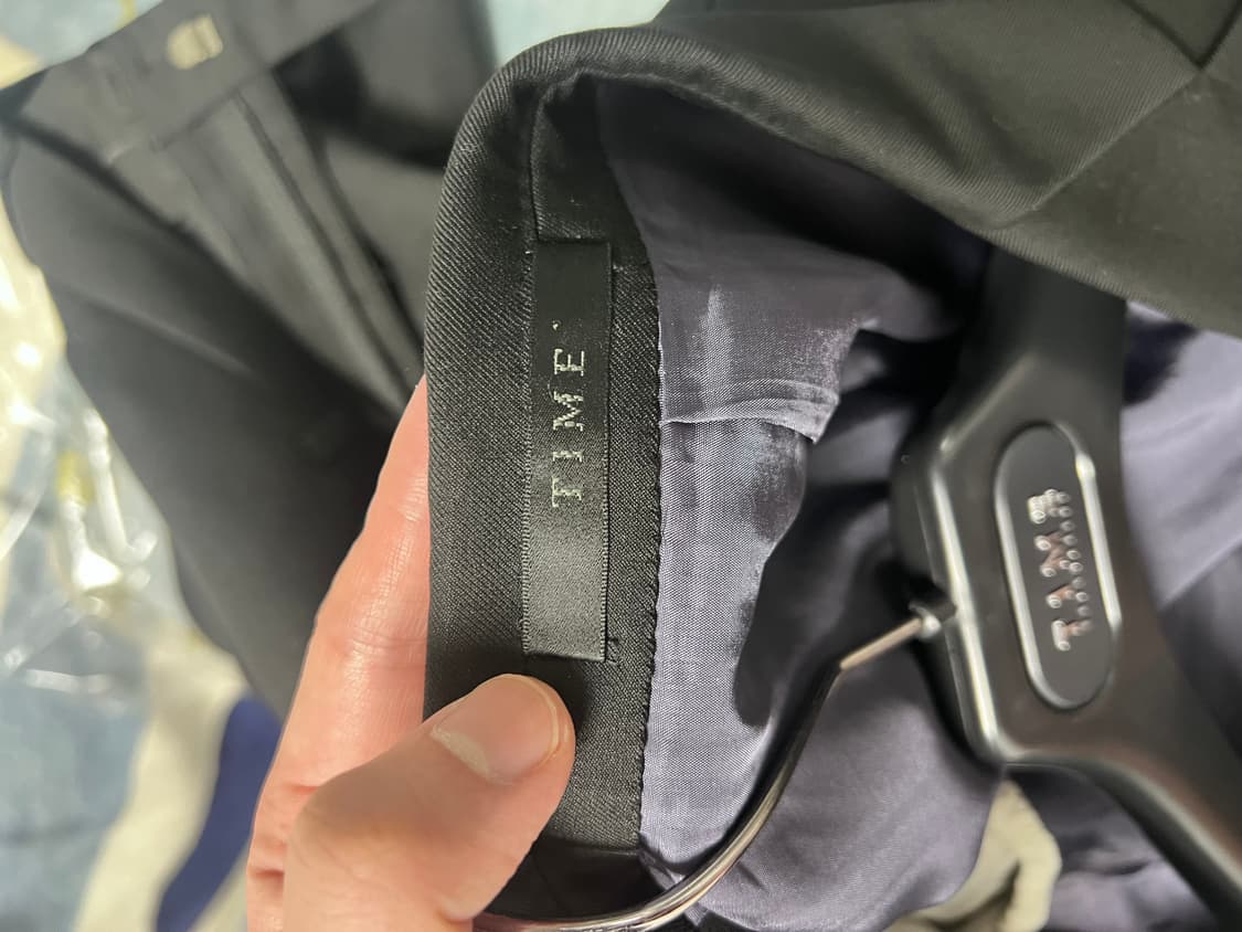 TIME 타임옴므 남성 블랙 울정장셋업수트 상품이미지4