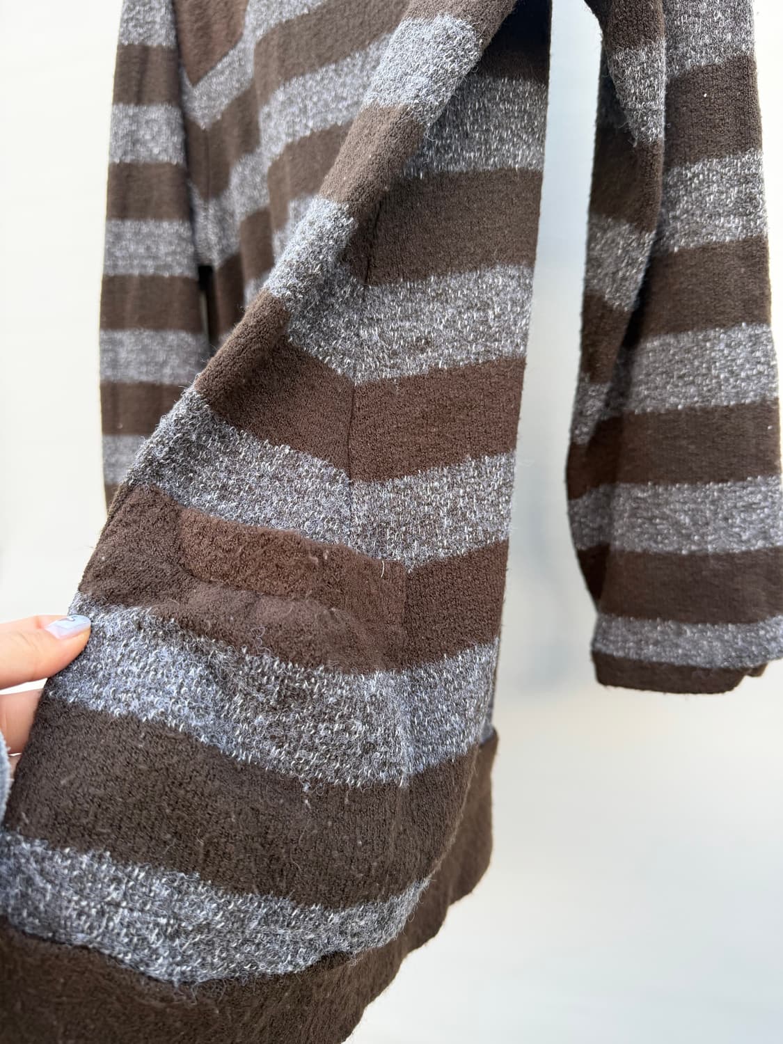 너드스타일 스프라이트 니트 원피스 상품이미지2