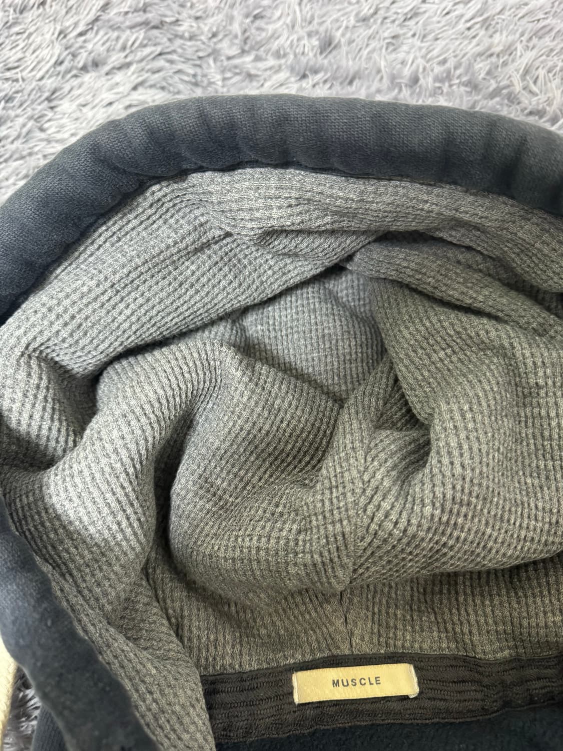 아베크롬비 그런지 디자인 후드집업 상품이미지3