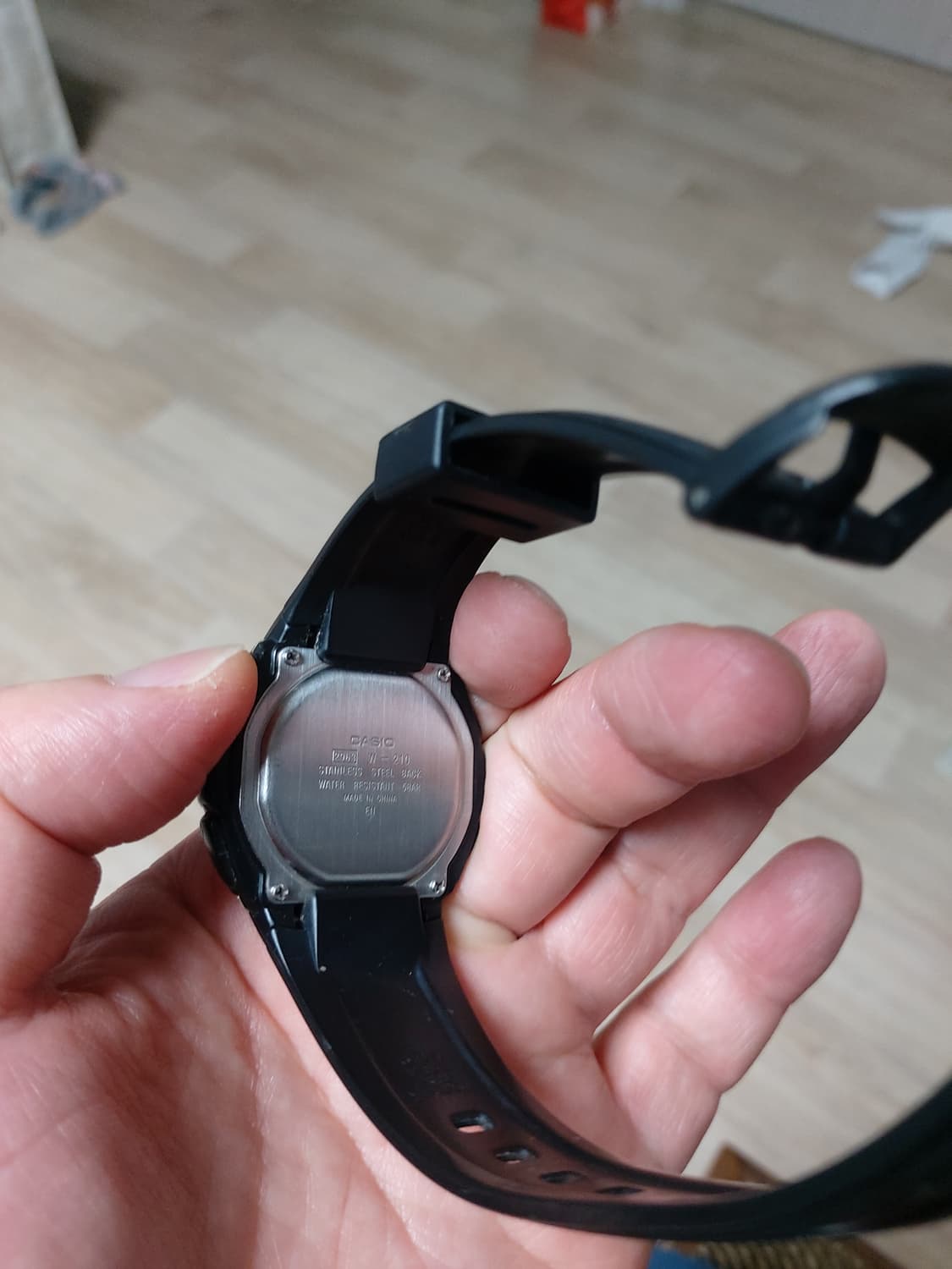 카시오 알람 크로노 전자시계 상품이미지3