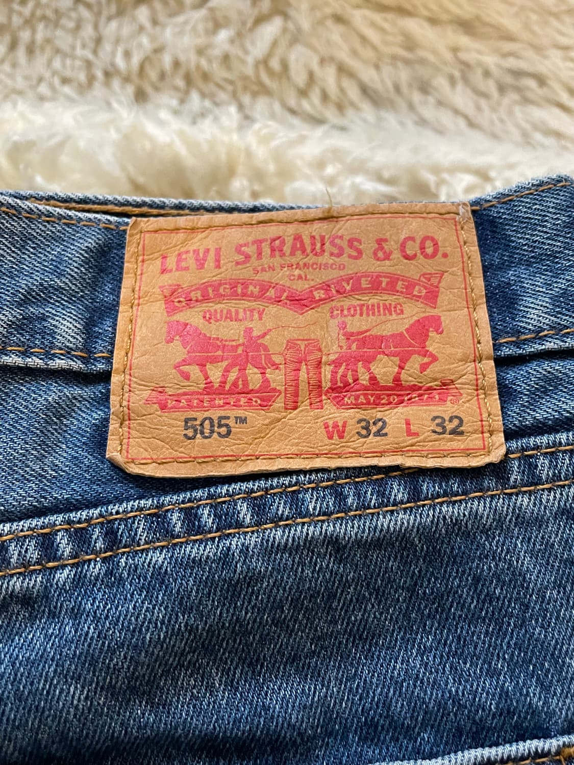 리바이스505 데님팬츠 상품이미지2